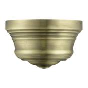 Livex Lighting Endicott 6" Tall Wall Sconce Antique Brass