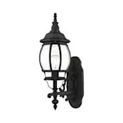 Livex Lighting Frontenac 20" Tall Outdoor Wall Sconce Textured Black