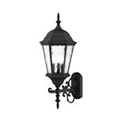 Livex Lighting Hamilton 3 Light Outdoor Wall Sconce Textured Black