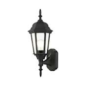 Livex Lighting Hamilton 17" Tall Outdoor Wall Sconce Textured Black