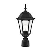 Livex Lighting Hamilton 18" Tall Outdoor Single Head Post Light Textured Black
