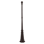 Livex Lighting 74" Tall Lamp Post Bronze