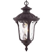 Livex Lighting Oxford 10" Wide Outdoor Mini Pendant Bronze