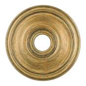 Livex Lighting Wingate 20" Diameter Decorative Ceiling Medallion Antique Gold Leaf