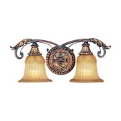 Livex Lighting Villa Verona 2 Light Bathroom Vanity Light Verona Bronze