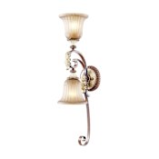 Livex Lighting Villa Verona 2 Light Wall Sconce Verona Bronze