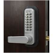 Lockey 2000 Series Keyless Entry Single Combination Mechanical Lever Set with Optional Passage Function Marine Grade