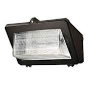 Lumark WP Single Light 10" Tall LED Commercial Wall Pack - 4 Package LED Bronze