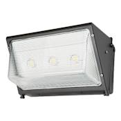 Lumark WPLLED Single Light 10" Tall LED Commercial Wall Pack - 82W / 5000K Bronze