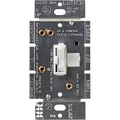 Lutron Ariadni 120 Volt 1.5 Ampere Quiet 3-Speed Single Pole/3-Way Ceiling Fan Control Switch White