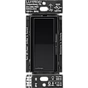 Lutron Caseta 1.25 Ampere Incandescent, LED Smart Dimmer Black