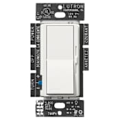 Lutron Diva 150 Watt Single Pole/3-Way LED+ Dimmer Switch Architectural White
