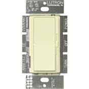 Lutron Diva 8 Ampere Single Pole/3-Way 0-10V Dimmer Switch Almond