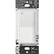 Lutron Sunnata 1.5 Ampere Single Pole 4-Speed Touch Fan Control Architectural White