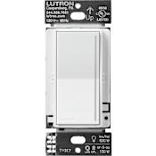 Lutron Sunnata 150 Watt 3-Way LED+ Dimmer Switch and Accessory Switch White