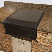 Lynx Vinyl Cover for Built-In Single Side Burner from Lynx Professional Black