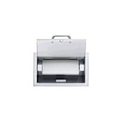 Lynx Sedona 16 Inch Wide Concealed Outdoor Paper Towel Dispenser Stainless Steel