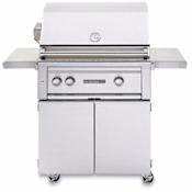 Lynx Sedona Pre-Assembled 46000 BTU 30 Inch Wide Liquid Propane Free Standing Grill with Rotisserie Stainless Steel