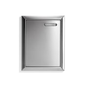Lynx Ventana 18 Inch Wide Single Access Door with Left Hinge Stainless Steel