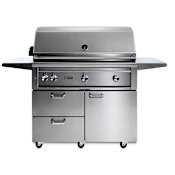 Lynx Grills Professional 69000 BTU 42 Inch Wide Liquid Propane Freestanding Grill with All Trident Infrared Burners Stainless Steel