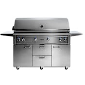 Lynx Grills Professional 98000 BTU 54 Inch Wide Liquid Propane Freestanding Grill Stainless Steel