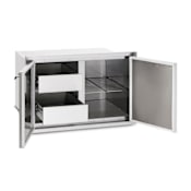 Lynx Grills 36 Inch Wide Water Tight Sealed Pantry Stainless Steel