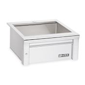 Lynx Grills Professional 24" Single Drop In Stainless Steel Outdoor Sink with Blue LED Lights and Switch Stainless Steel