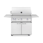 Lynx Grills Professional 73000 BTU 36 Inch Wide Natural Gas Freestanding Grill Stainless Steel
