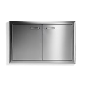 Lynx Grills Ventana 36 Inch Wide Double Access Doors Stainless Steel