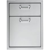 Lynx Grills 16" Soft Close Double Drawer Storage N/A