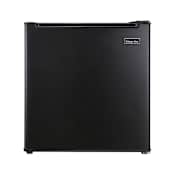 Magic Chef 18 Inch Wide 1.7 Cu. Ft. Compact Freezerless Refrigerator with In-Door Storage Black