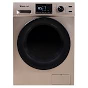 Magic Chef 24 Inch Wide 2.7 Cu. Ft. Combination Electric Washer and Dryer with Tub Clean Cycle Gold
