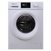 Magic Chef 24 Inch Wide 2.7 Cu. Ft. Front Loading Washing Machine with Tub Clean Cycle White