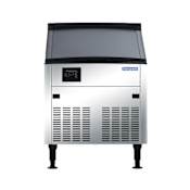 Magic Chef Norpole 26 Inch Wide Undercounter Ice Machine with 280 Lbs. Daily Ice Production Stainless Steel