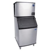 Manitowoc 30 Inch Wide Free Standing Modular Ice Machine with 360, 430 Lbs. Daily Ice Production - Less Storage Bin Stainless Steel