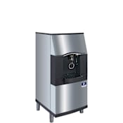 Manitowoc 22 Inch Wide 120 Lbs. Capacity Free Standing Commercial Ice and Water Dispenser - Less Ice Machine Stainless Steel