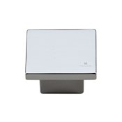 Manzoni Urban Modern 1-5/8 Inch Square Cabinet Knob Polished Chrome
