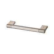 Manzoni Stainless Steel 3-3/4 Inch Center to Center Handle Cabinet Pull Satin Stainless