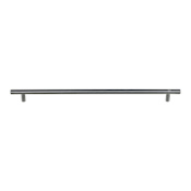 Manzoni Stainless Steel 18 Inch Center to Center Bar Cabinet Pull Satin Stainless