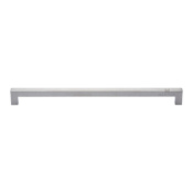 Manzoni Stainless Steel 14 Inch Center to Center Handle Cabinet Pull Satin Stainless