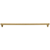 Manzoni Mystic 12-5/8" Center to Center Industrial Banded Bar Cabinet Pull - Made in Italy Antique Florence