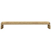 Manzoni Mystic 7-9/16" Center to Center Modern Folded Handle Cabinet Pull - Made in Italy Antique Florence