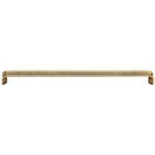 Manzoni Mystic 12-5/8" Center to Center Modern Folded Handle Cabinet Pull - Made in Italy Antique Florence