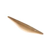 Manzoni Cape 6 5/16" Center to Center Designer Wood Cabinet Pull / Wood Drawer Pull Oak