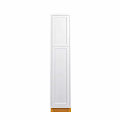 Maplevilles Cabinetry Inset 18" Wide x 84" Tall Double Door Tall or Pantry Cabinet Snow White