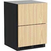Marvel Professional 24 Inch Wide 5.0 Cu. Ft. Energy Star Rated Drawers Refrigerator with Dynamic Cooling Technology Panel Ready