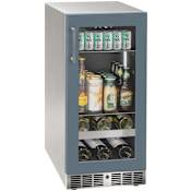 Marvel Essential 15 Inch Wide 5 Bottle Capacity and 64 Can Capacity Panel Ready Wine and Beverage Cooler Integrated Frame
