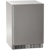 Marvel Essential 24 Inch Wide 5.1 Cu. Ft. Compact Freezerless Refrigerator Stainless Steel