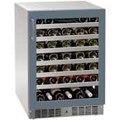 Marvel Essential 24 Inch Wide 55 Bottle Capacity Panel Ready Built-In Wine Cooler Integrated Frame