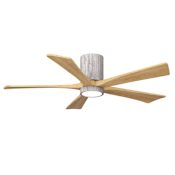 Matthews Fan Company Irene-5HLK 52" 5 Blade Indoor LED Ceiling Fan Barn Wood Tone / Light Maple Tone